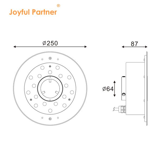 Underwater Fountain Light IP68 18W 36W 54W Warm White Blue RGB Stainless Steel 316L