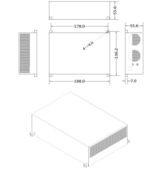 Onboard Power Supply A3.5(400S48,900g) Kitefiy