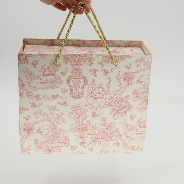 Emballage cosmétique rose personnalisé boîtes cadeaux pliables carton Magnet boîtes pliantes avec emballage imprimé sacs cadeaux