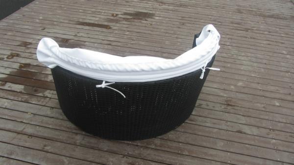 Garden Wicker Pet Bed