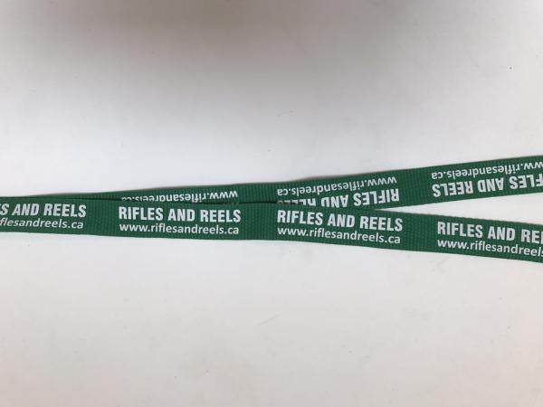 Customed Promotion Silk Screen Lanyards with Neck strap / Nylon id badge lanyard