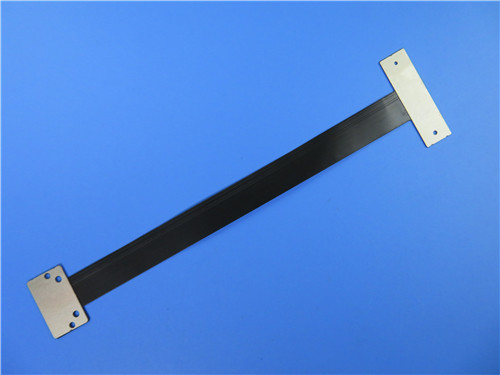 Dual Layer Flexible PCBs Plating On Polyimide with 0.25mm Thick With Immersion Gold