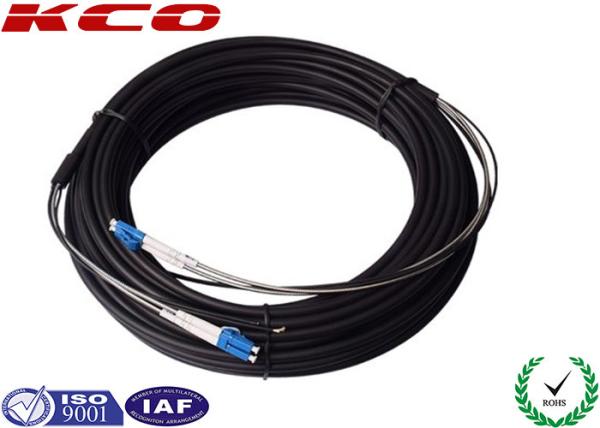 FTTA Telecom Station DLC Armored Protection Break Out Fiber Optic Patch Cord Outdoor CPRI