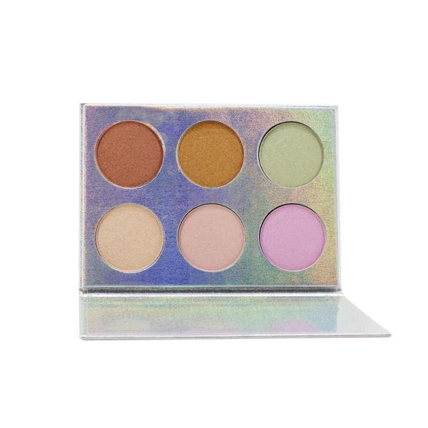 Easy Coloring Face Makeup Highlighter Longlasting 6 Colors Suit For Any Occasions