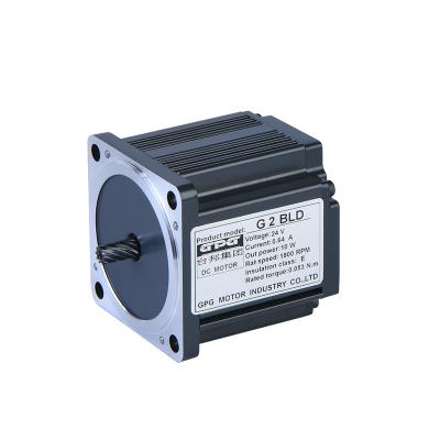 10W BLDC Fan Motor Brushless Dc Motor 60MM  Permanent Magnet
