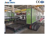 Máquina ondulada horizontal da extrusão da tubulação da parede dobro DWC
