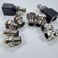 E.M.C. Proteção 12mm M12 5pin Connector Bulkhead 3 - 17 Contatos