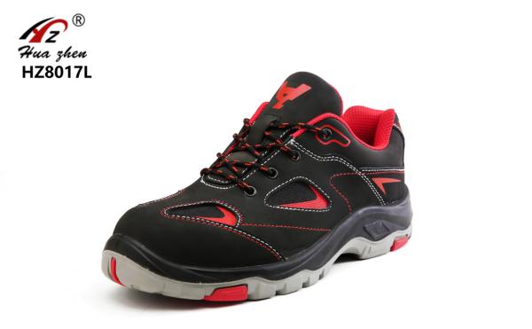Plate Rubber Work Shoes For Men , Sport Style PU Security Safety Toe Sneakers