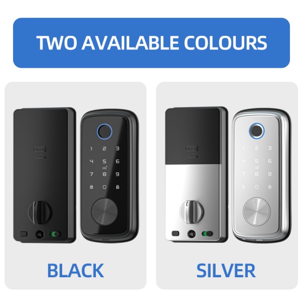 YAGU Hot Selling Supplier Deadbolt Door Lock Ttlock Tuya Smart Locks for Front Door Wi-Fi Keyless Smart Digital Door Lock