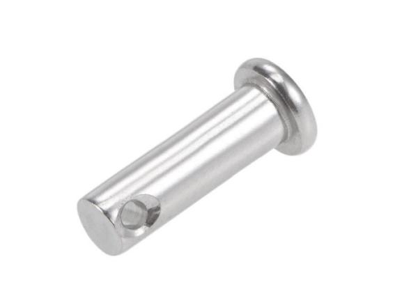 Carbon Steel Galvanized Clevis Pins Gr4.8 Gr8.8 Iron With Head ISO2341 High Precision