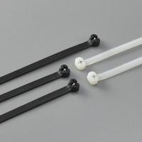 Enveloppe en nylon noire de serre-câble de 11,8 pouces avec l'insertion en métal de marqueterie d'acier inoxydable