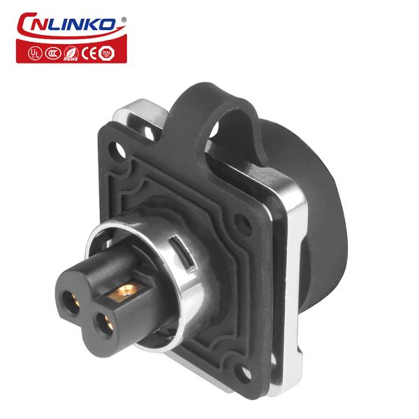 Cnlinko LP-16-2 Pin Plastic and Metal Aviation Connectors Wiring Screw Circular Waterproof Aviation Plug Connector