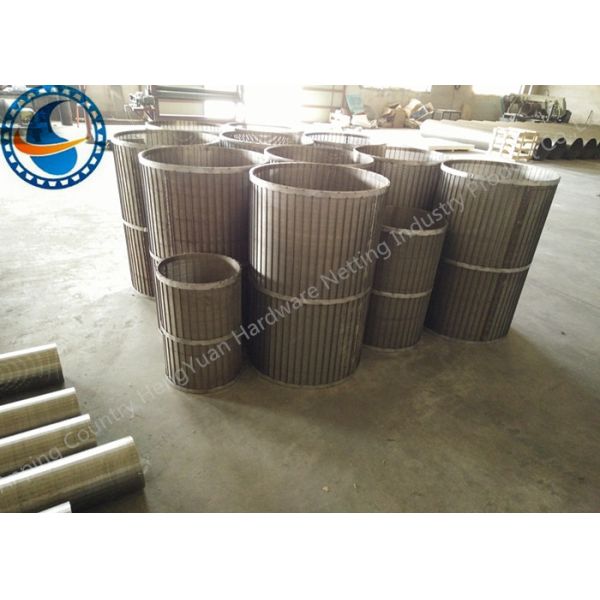 Self Cleaning Rotary Screen Drum With ISO / SGS / CE / CIQ Certificate