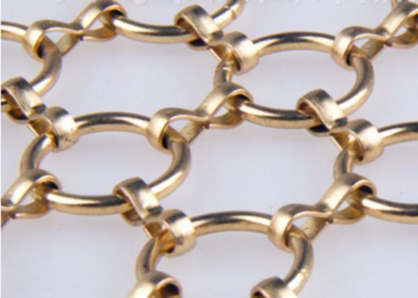 Stainless Steel Chainmail Ring Decorative Wire Mesh for Fly Screen Curtain