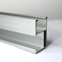 Los rieles solares Pv de aleación de aluminio para una fuerte resistencia al viento y una fácil instalación de abrazaderas