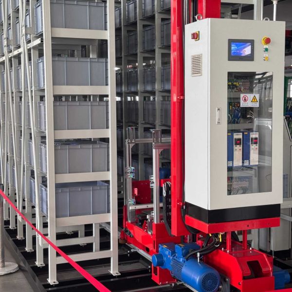 Fast Inbound ASRS Stacker Crane Outbound Narrow Aisle Rail Mounted Stacking Cranes