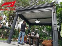 Preuve en aluminium motorisée légère menée de rongeur de pergola pour le bâtiment de jardin