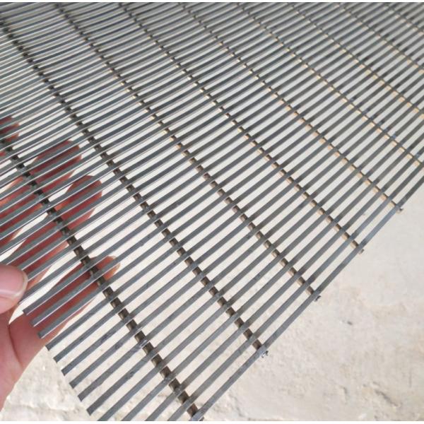 Slotted Stainless Steel Wedge Wire Screen Filter Panel