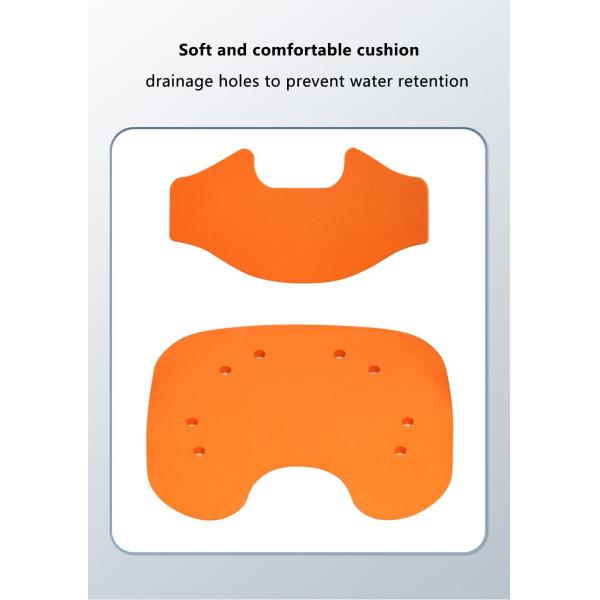 15*56*90cm Soft Foldable Shower Chair Customized High Strength For Elderly Care