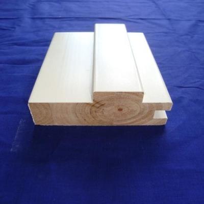 Reliable Rot Proof Door Frame , DG7303 Double Rabbited Outside Door Frame Molding