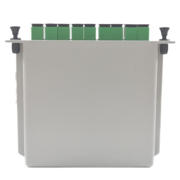 PLC Fiber Splitter 1x8 SC APC 1260-1650nm 0.9mm 2.0mm Low Insertion Loss