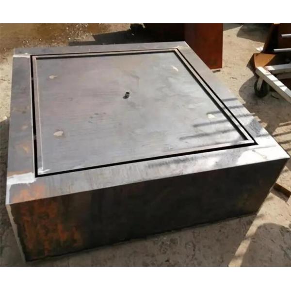 особенность поверхности грунтовых вод фонтанов сада квадрата металла 800mm покрытая порошком стальная