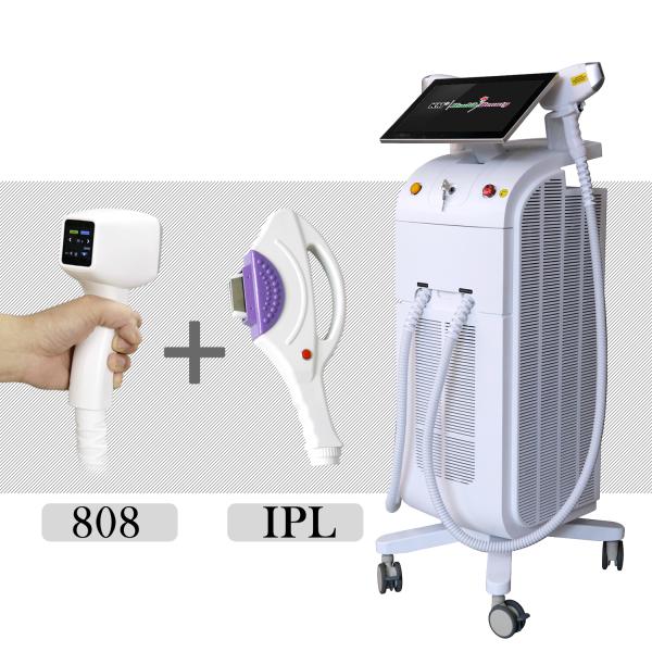 Multifunctional OPT IPL RF ND YAG Laser Machine Hair Removal With 15 Inch Touch Screen