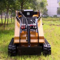 Mini carregadeira de esteiras compacta a diesel com cremalheira hidráulica para agricultura