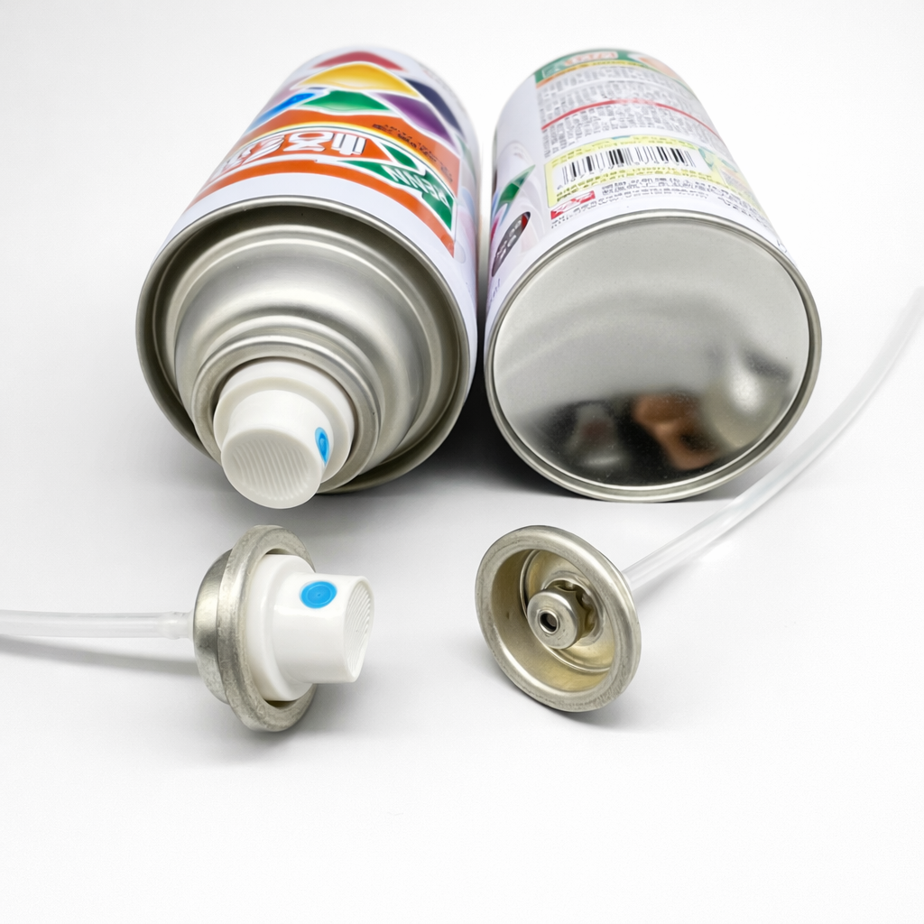 Commercial-Grade Female Paint Spray Valve with Double-Orifice Stem