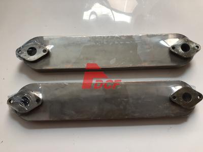 Material de alumínio do núcleo da tampa do refrigerador de óleo do motor de 6WG1 5P 6P para a máquina escavadora de Hitachi