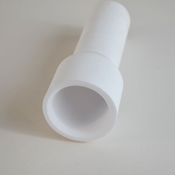 99% 99.7% High Alumina Ceramic Tube For Furnace Customized Size And Color