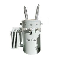 Transformadores sumergidos en aceite de fase única estándar ANSI 167KVA 34.5KV Potencia del transformador montado en poste