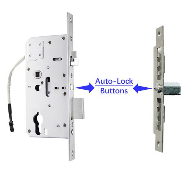 Household Door Locks Israel Inside Smart Electronic Lock Body for Wooden Brass Doors