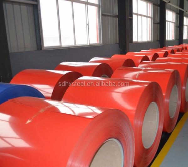 Galvanized Prepainted Red Roofing Steel Material PPGI GI 0.45mm Corrugated Structural Sheet Roofing Sheet