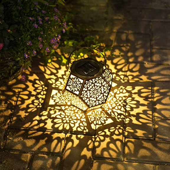 Metal Waterproof 7 Lumens 0.16W Outdoor Tabletop Solar Lights