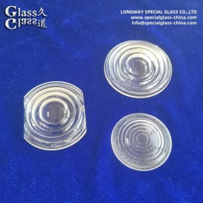 Thermal Resistance Efficient Borosilicate Fresnel Led Lens For Lighting Fixtures