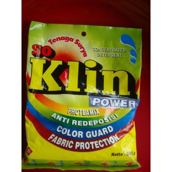 Klin Formula Concentrated white Washing Powder 380g, Soap Powder, cleaning powder