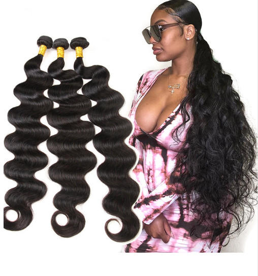 28 Inch 100% Peruvian Virgin Hair Body Wave Extensions 10A Grade