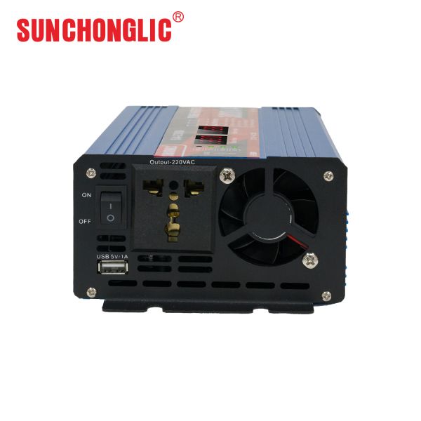 SAA-D(BL) 3000W Modified Sine Wave Power Inverter, Featuring 1A USB Port and 24V to 220V Conversion