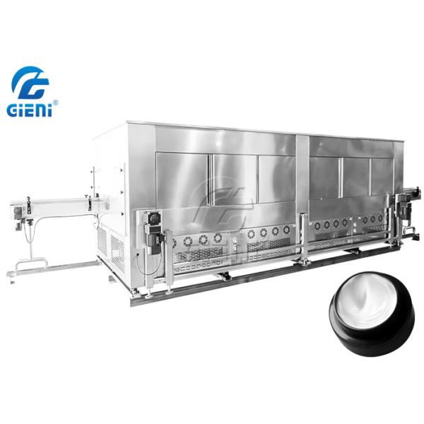 Máquina de enchimento cosmética de refrigeração do túnel da cera do cabelo