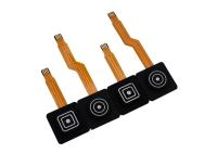 Commutateur en caoutchouc de clavier numérique de dôme tactile en métal avec le circuit de cuivre de FPC