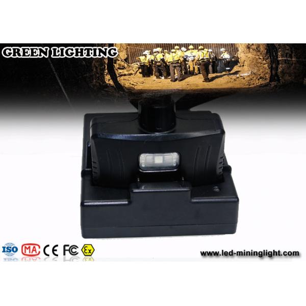 10000 Lux electric miners lamp , hard hat headlamp 5.6Ah Li ion battery