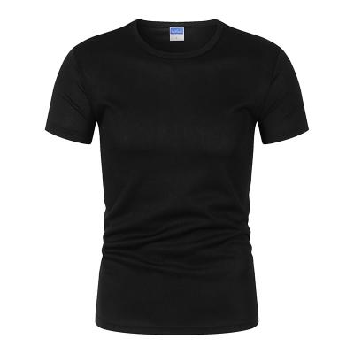 Camisa de secagem rápida de T que imprime a fibra de Logo Custom Sport Shirts Polyester