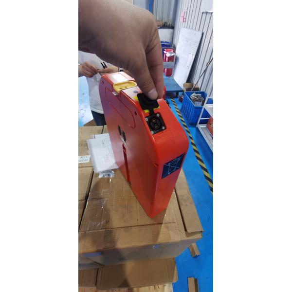 Black Electric Forklift Lithium Ion Battery Providing 2-3 Hours Discharge Time Power Supply for Warehouse and Industrial