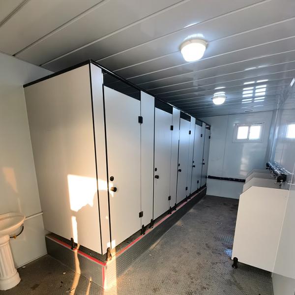 Fireproof Portable Toilet And Bathroom 100 Lbs 50 Gallon Capacity Easy To Install And User Friendly