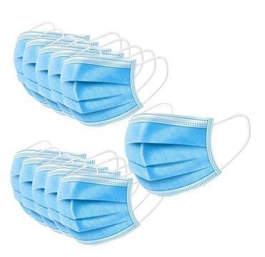 Medical Grade 3 Ply Surgical Face Mask , Non Woven Isolation Face Masks