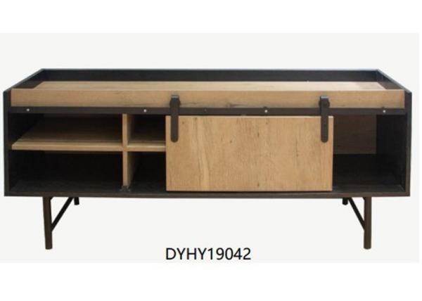 140cm Width 40cm Depth  Brown And Black Modern TV Stand