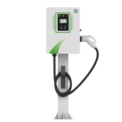Outdoor Waterproof Dc Ev Charging Stations Floor Standing For Public