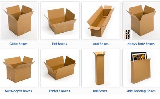 Recycled Corrugated Shipping Boxes , White Custom Carton Box Free Sample