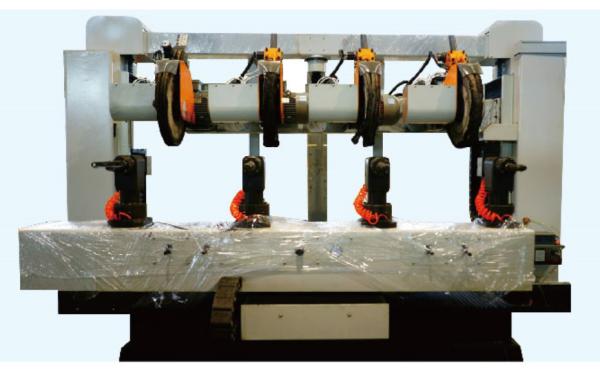 Máquina de polir CNC digital 380V para maçanetas de portas da indústria de superfície de cobre